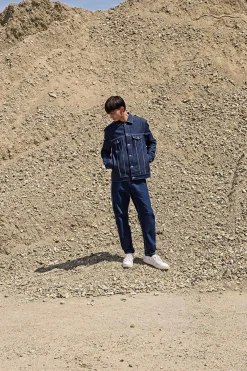 Blouson Motocicleta Bleu denim