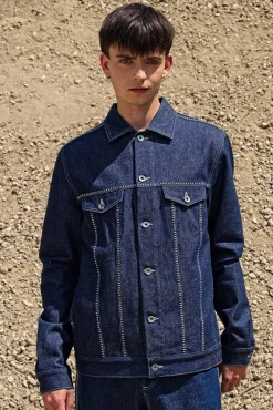 Blouson Motocicleta Bleu denim