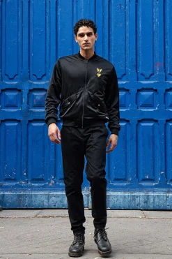 Blouson Paraguas Craneo Noir