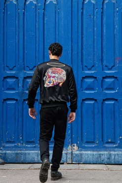 Blouson Paraguas Craneo Noir