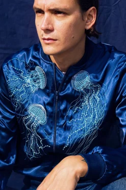Blouson Paraguas Medusas Bleu Marine