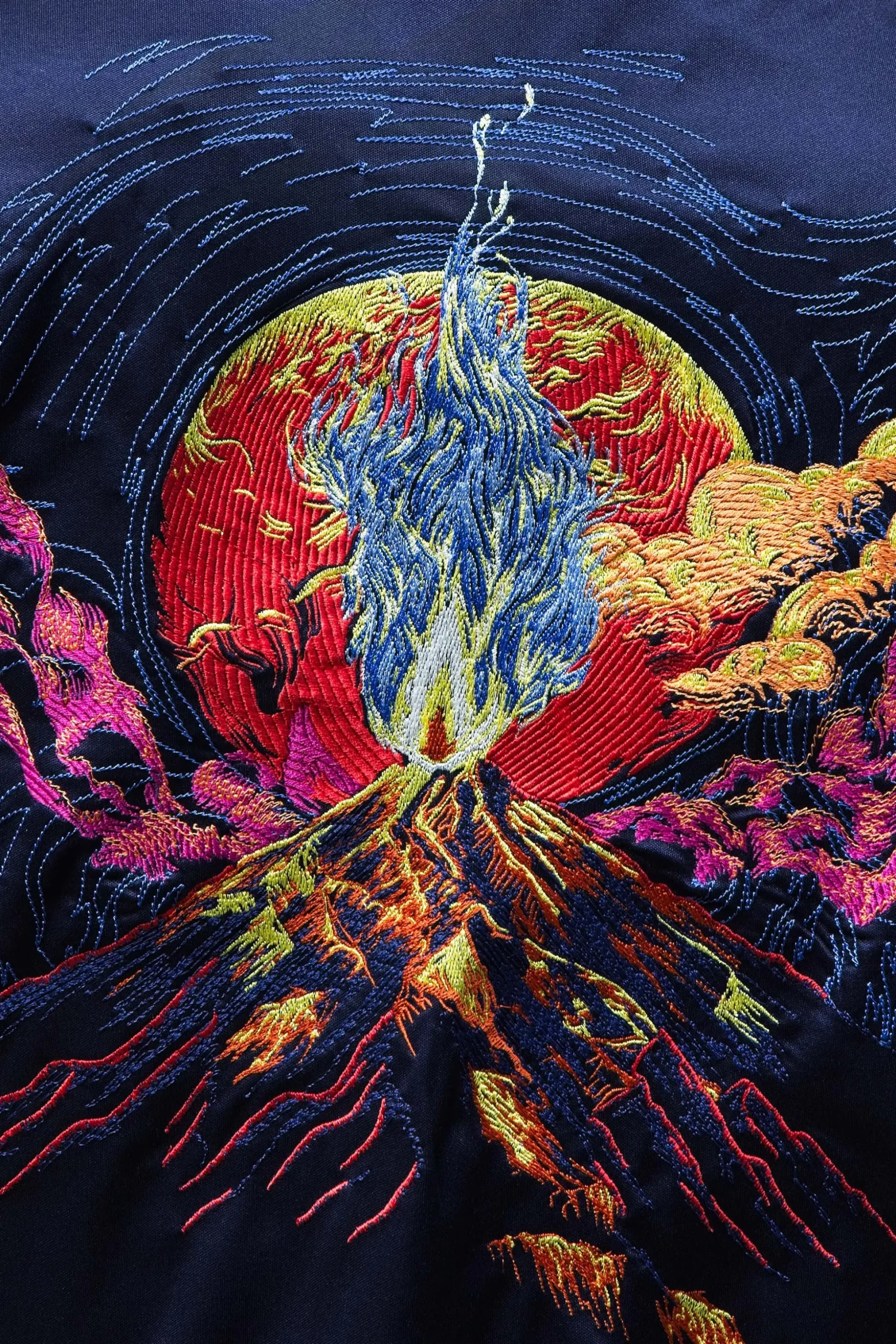 Blouson Paraguas Volcano Bleu Marine