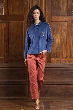 Chemise Alanis Bleu De Prusse