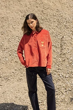 Chemise Alanis Rouge Brique