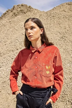 Chemise Alanis Rouge Brique
