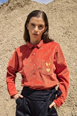 Chemise Alanis Rouge Brique