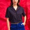 Chemise Allamanda Bleu Marine