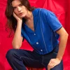 Chemise Allamanda Bleu Saphir