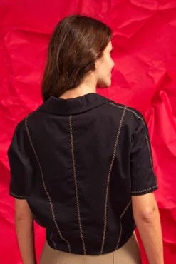 Chemise Allamanda Noir