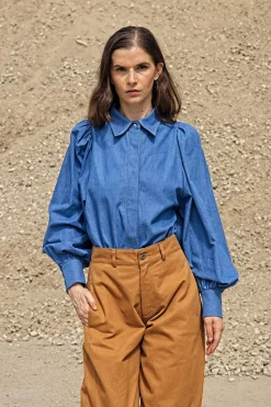 Chemise Azalea Bleu Denim