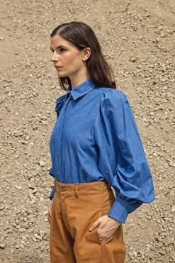 Chemise Azalea Bleu Denim