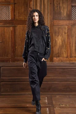 Chemise Carina Noir Vuelo Especial