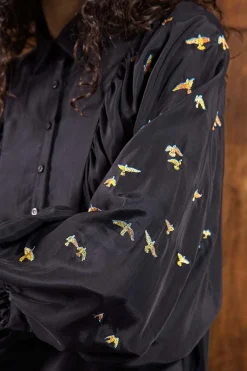 Chemise Carina Noir Vuelo Especial