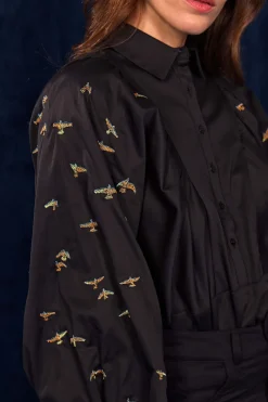 Chemise Carina Noir Vuelo