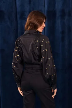 Chemise Carina Noir Vuelo