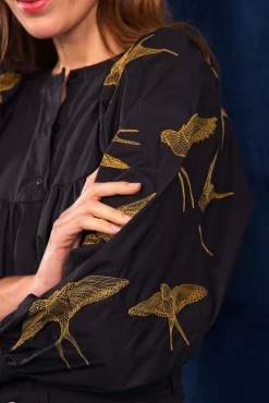 Chemise Doria Aves Noir