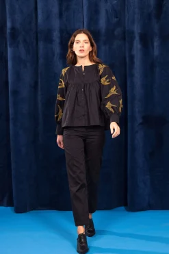 Chemise Doria Aves Noir