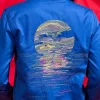 Chemise Emocion Mar y Sol Bleu saphir