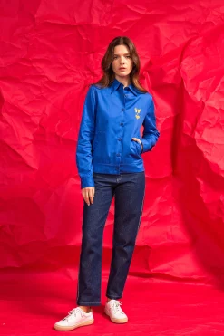 Chemise Emocion Mar y Sol Bleu saphir
