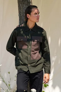 Chemise Macuto Kaki Foncé