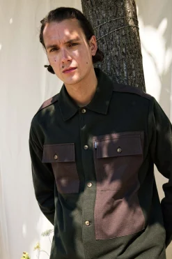 Chemise Macuto Kaki Foncé