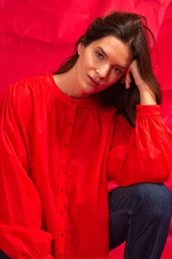 Chemise Monica Tangerine