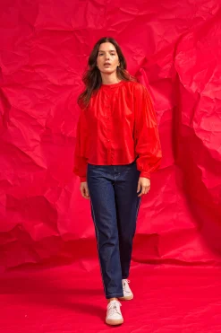 Chemise Monica Tangerine