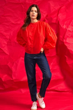 Chemise Monica Tangerine