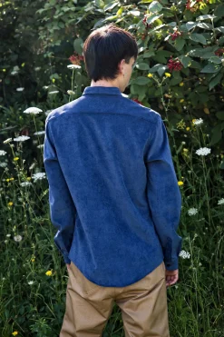Chemise Observatorio Bleu Acier