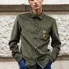 Chemise Observatorio Vert Kaki