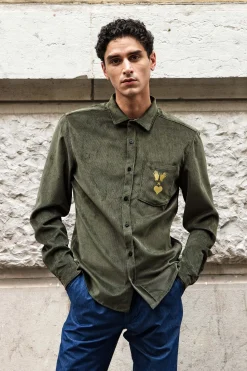 Chemise Observatorio Vert Kaki