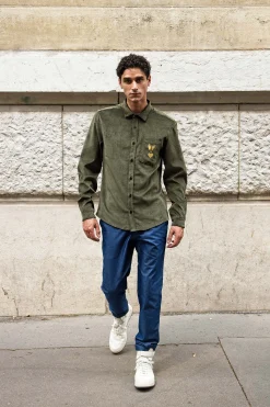 Chemise Observatorio Vert Kaki