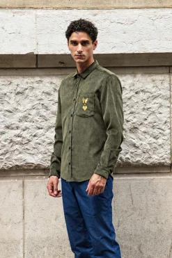 Chemise Observatorio Vert Kaki
