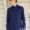 Chemise Piloto Flanelle Bleu Marine