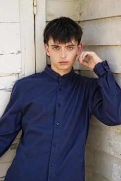 Chemise Piloto Flanelle Bleu Marine