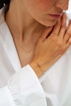 Collier Félicie Doré - Bdm Studio