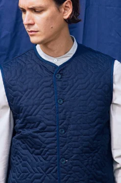 Gilet Sans Manche Eterno Bleu Marine