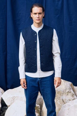 Gilet Sans Manche Eterno Bleu Marine
