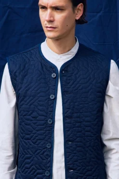 Gilet Sans Manche Eterno Bleu Marine