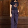 Pantalon America Mauve