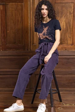 Pantalon America Mauve