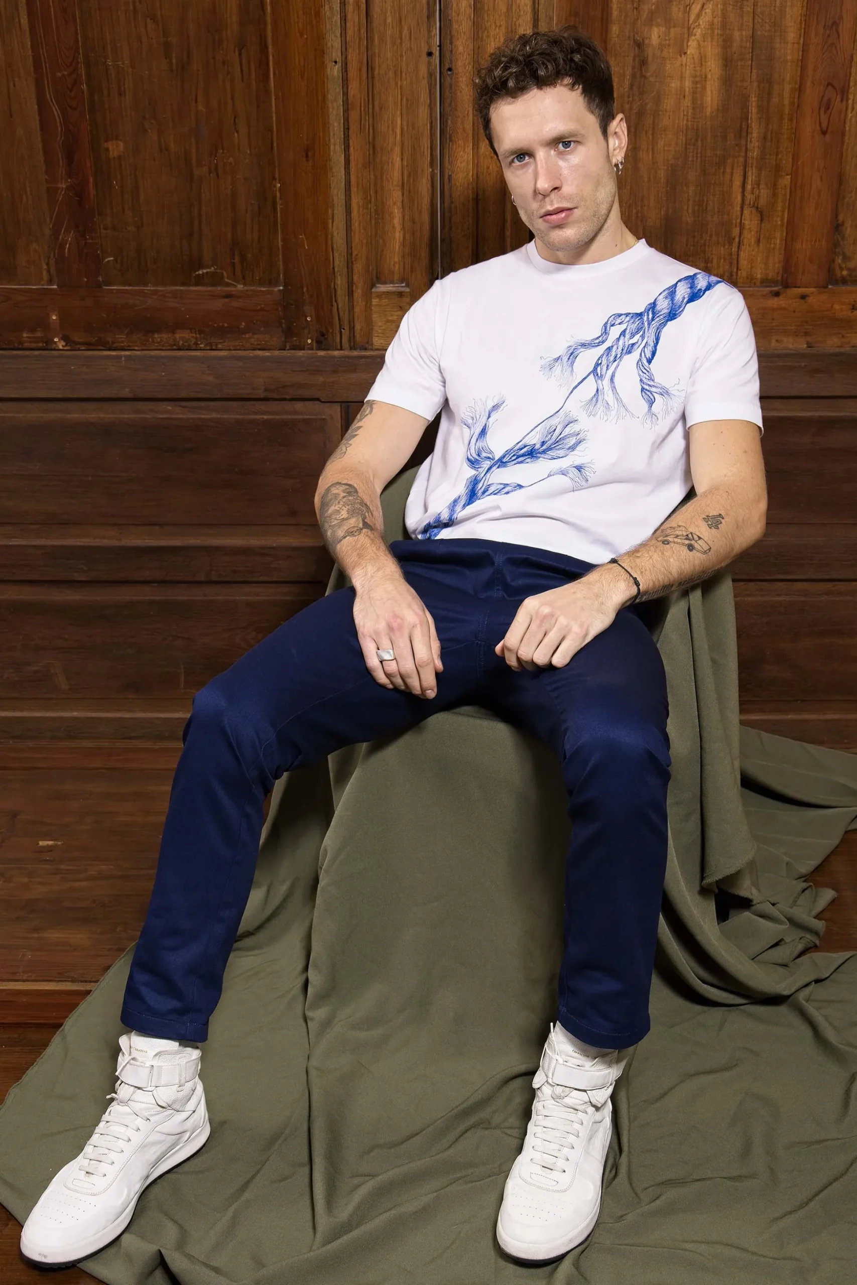 Pantalon Caiman Bleu Outremer
