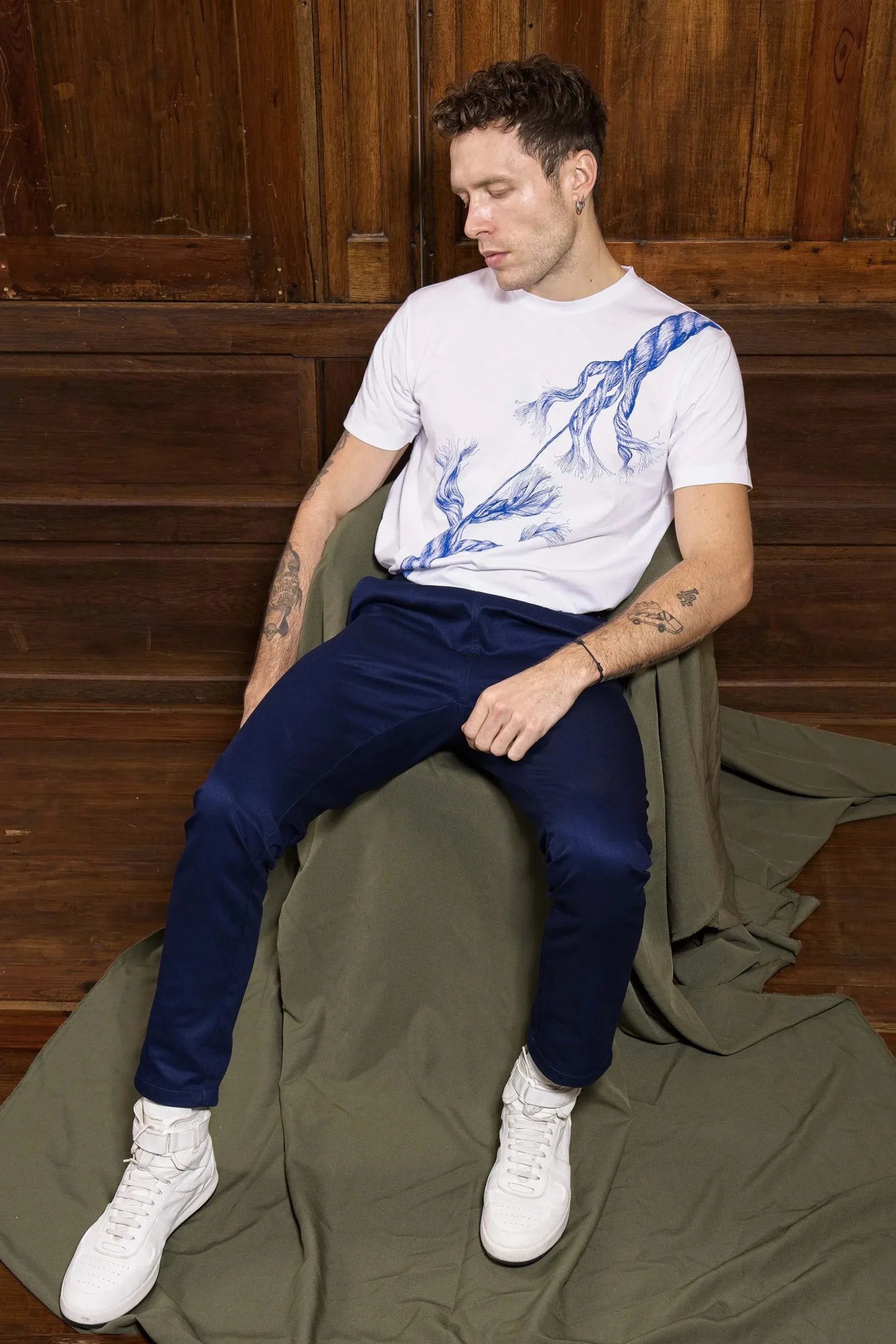 Pantalon Caiman Bleu Outremer