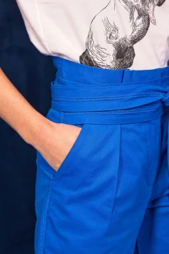 Pantalon Calipso Bleu Saphir