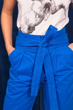 Pantalon Calipso Bleu Saphir