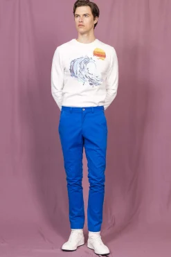 Pantalon General Bleu Saphir