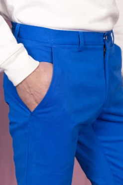 Pantalon General Bleu Saphir