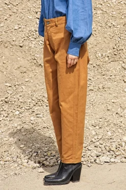 Pantalon Iona Moutarde