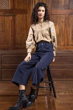 Pantalon Margarita Bleu Marine