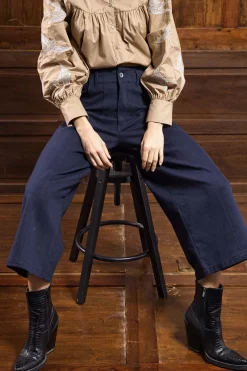 Pantalon Margarita Bleu Marine